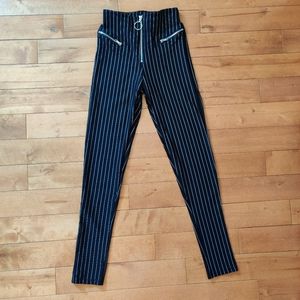 Pinstripe Leggings